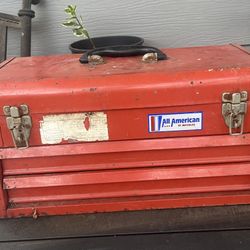 Metal Tools Box With 3 Drawers 