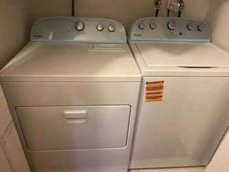 Washer and dryer Set  $650