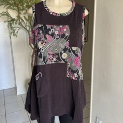 Wine Color Blouse Size M-L