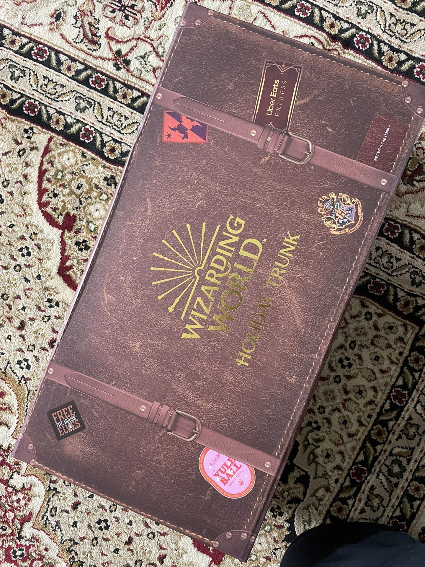NEW Wizarding World Harry Potter x Uber Eats Holiday Trunk. Very Limited.