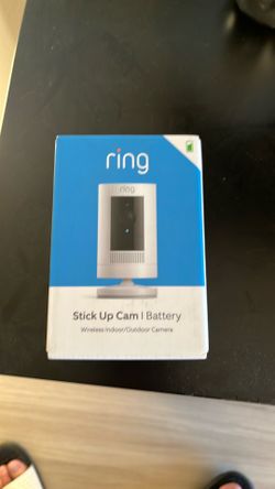 Brand new Ring stick up camera
