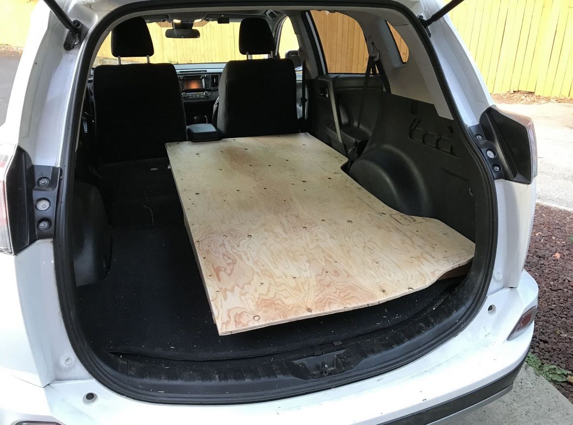 Rav 4 Sleeping Bag Platform