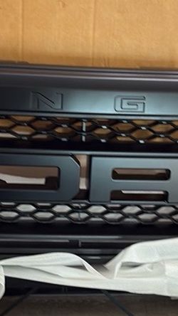 Ford Ranger Matte Black Front Grille