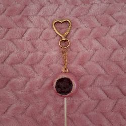 Sweet Treats Keychain|Handmade Dessert Clay Charms| Food Keychain- Cake Pop