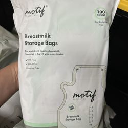 Milk Storage Bags NEW 100ct 
