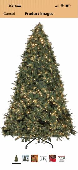 9 ft Xmas Tree pre lit