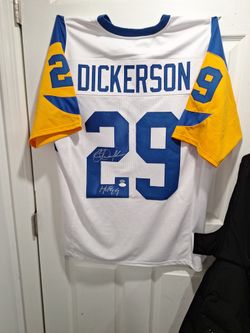 Eric Dickerson Authenticated Autographed Jersey