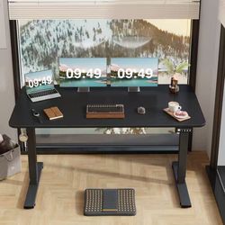 Large 55 x 24 Inch Electric  Standing Desk