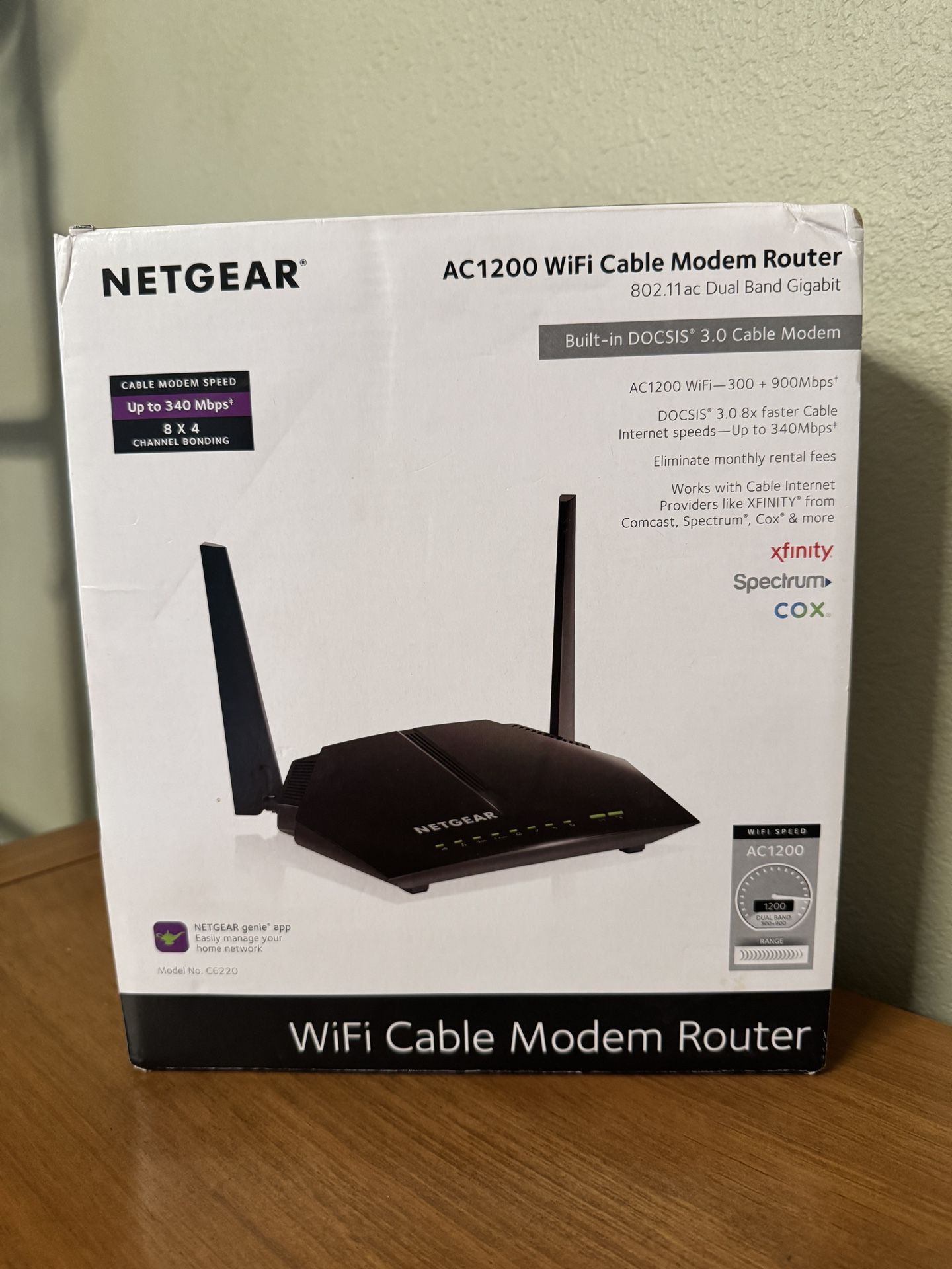 Netgear WiFi Cable Modem Router