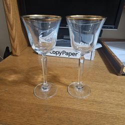 Mikasa Wheaton Crystal Wine Glass Qty: 2