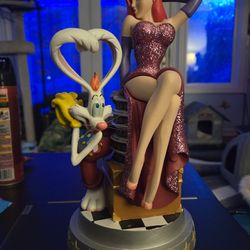 Roger And Jessica Rabbit Statue