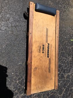 Vintage Pioneer Creeper 36” X 15”