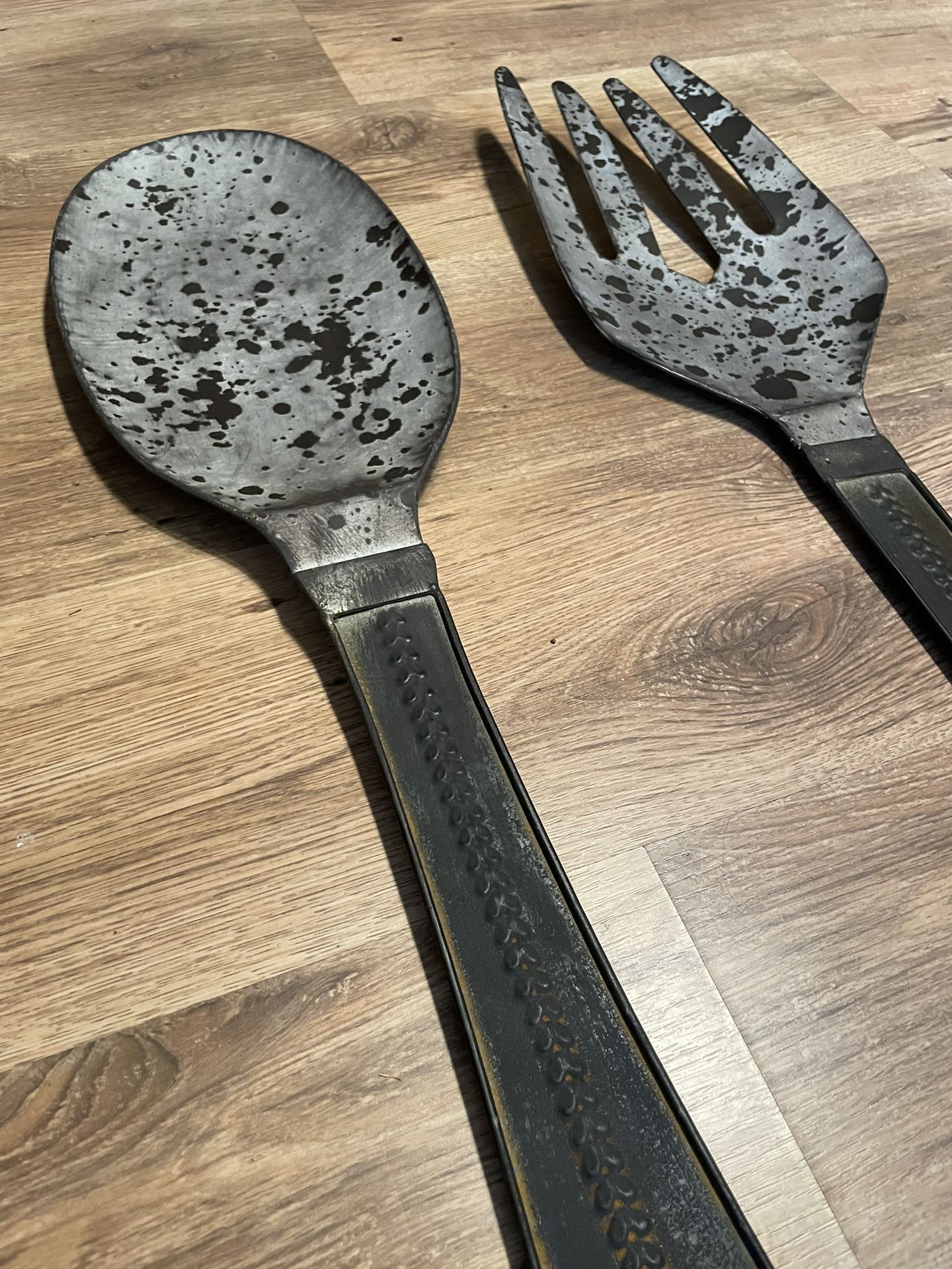 Pottery Barn Decorative Fork And Spoon Set