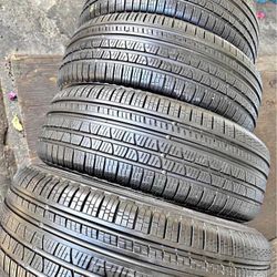 235/60/18 pirelli vendo un set de llantas usadas excelente condiciones de vida las 4 â
đ¤ŠI am selling