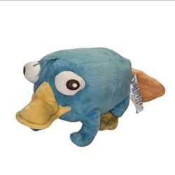 Disney Store Parks Phineas & Ferb PERRY The PLATYPUS 7" Plush STUFFED ANIMAL TOY