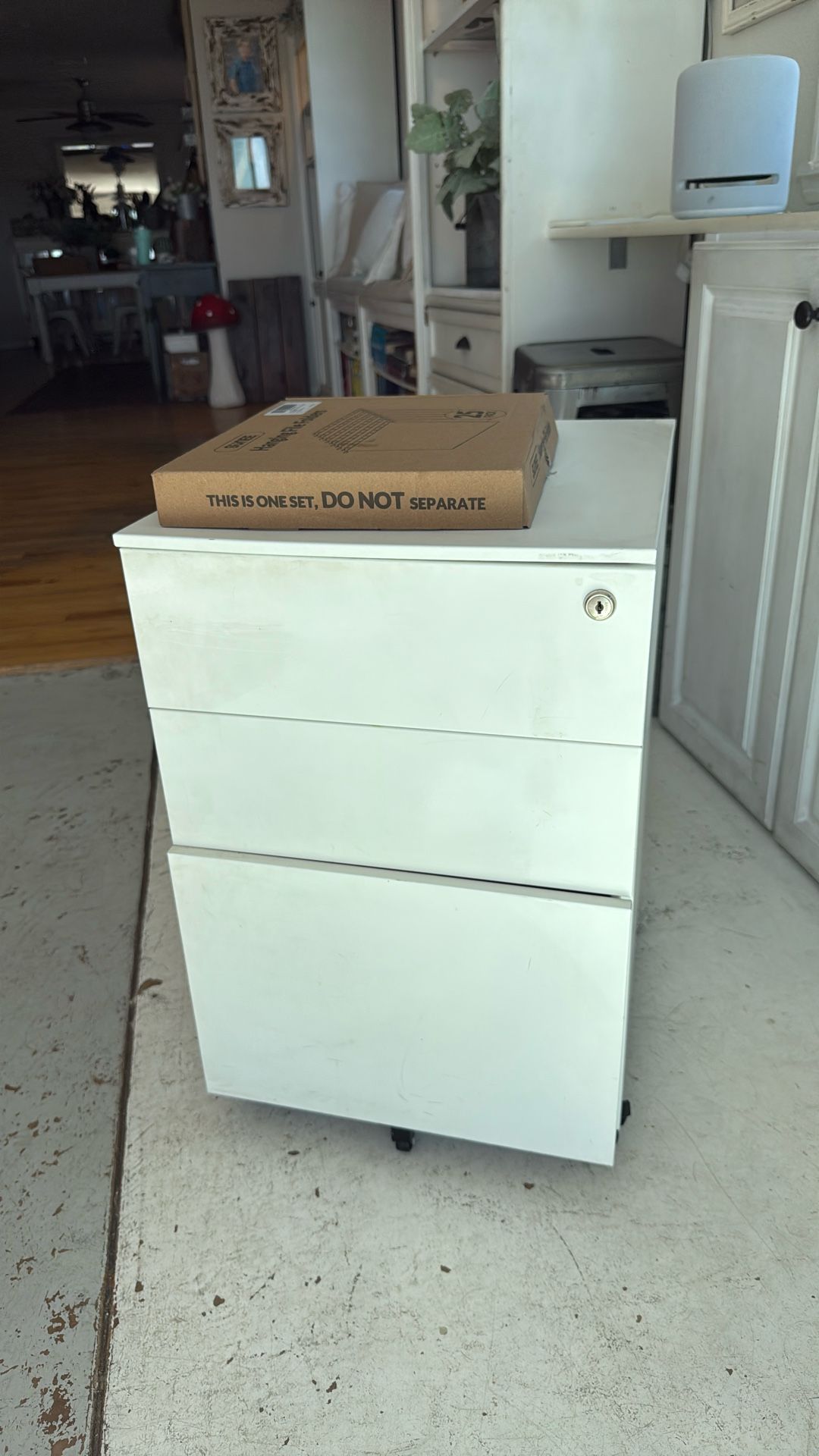 White File Cabinet