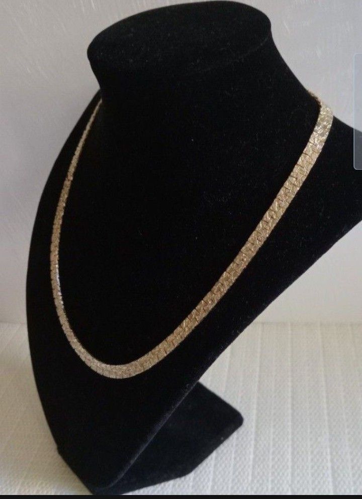 Vintage Gold Plating Print Chain