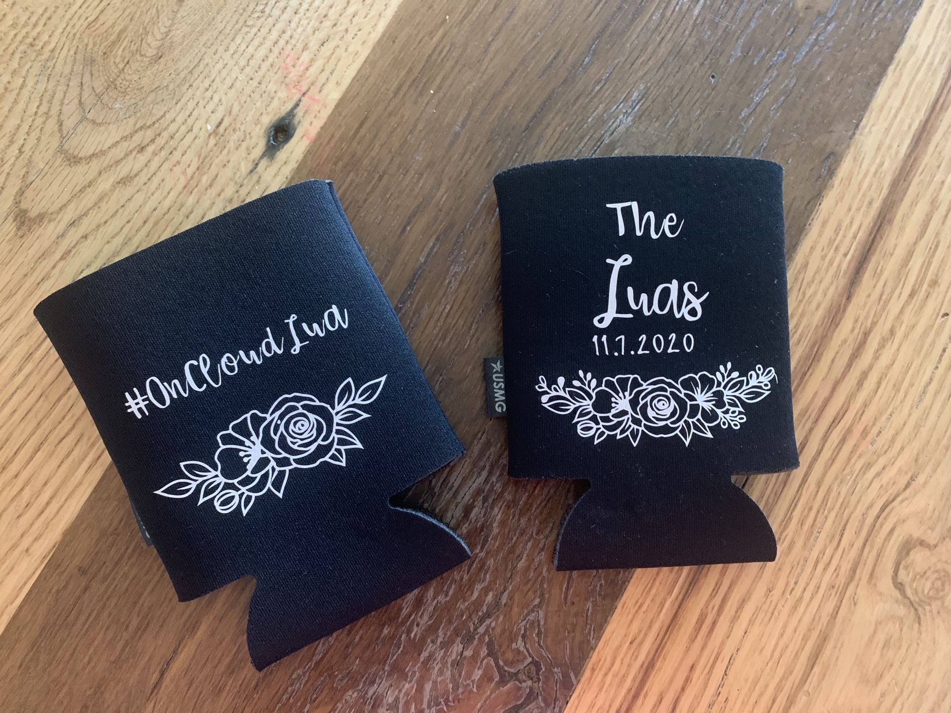 Custom Wedding Koozie