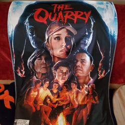 20" X 30" Promotional Material Banner  The Quarry Video Game