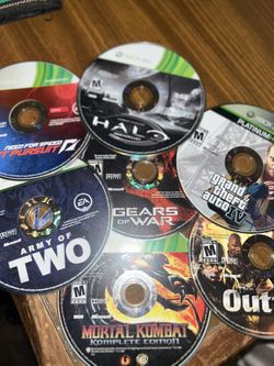 🟢 Xbox 360 Game Lot (8 Games – Disc Only)