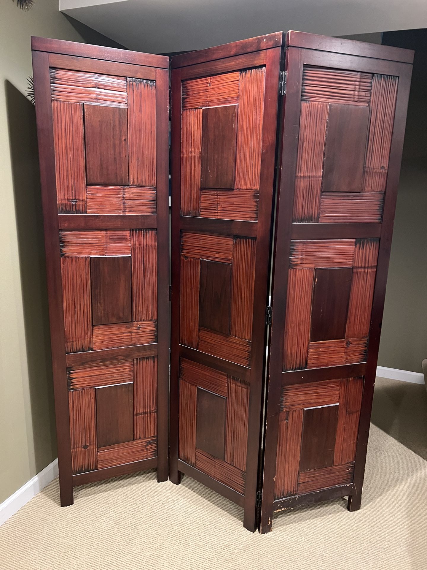 Cool - Solid Wood Panel Room Divider