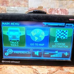 Rand McNally IntelliRoute Truckers (GPS) 7" • Model : TND-720 • Large Screen • I Used This Unit When I Trucked , So I Know It Works Good •