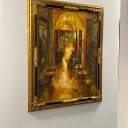 Oil On Canvas Painting