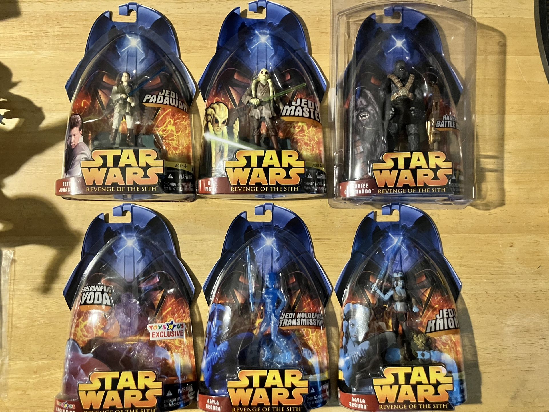 Star Wars Revenge Of The Sith MOC Action Figures
