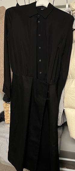 Cos Women Midi Dress All In One Black Size US 2