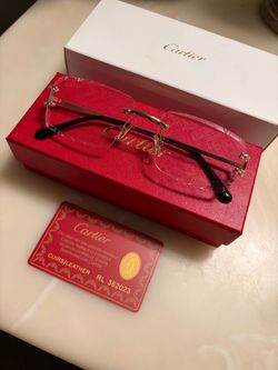 Cartier Glasses Clear lenses