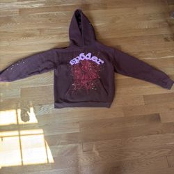 Sp5der Hoodie Brown