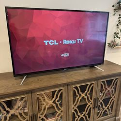 50” TCL Roku SmartTV 4k UHD