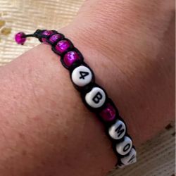 4B MOVEMENT Beaded Bracelets - Hand Made - Adjustable