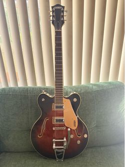 Gretsch Electric Guitar Tobacco Sunburst Semi Hollow Body Electric Guitar w/ bigsby