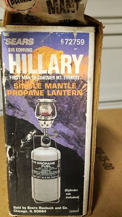 Single mantle propane Lantern