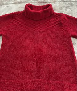 Columbia Women s Chenille Red Turtleneck Sweater size L for Sale in Los Angeles CA OfferUp