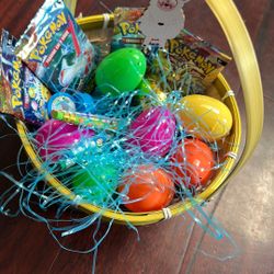 Pokemon Surging Sparks Booster Packs - Full Art Set (4 packs) Easter Basket