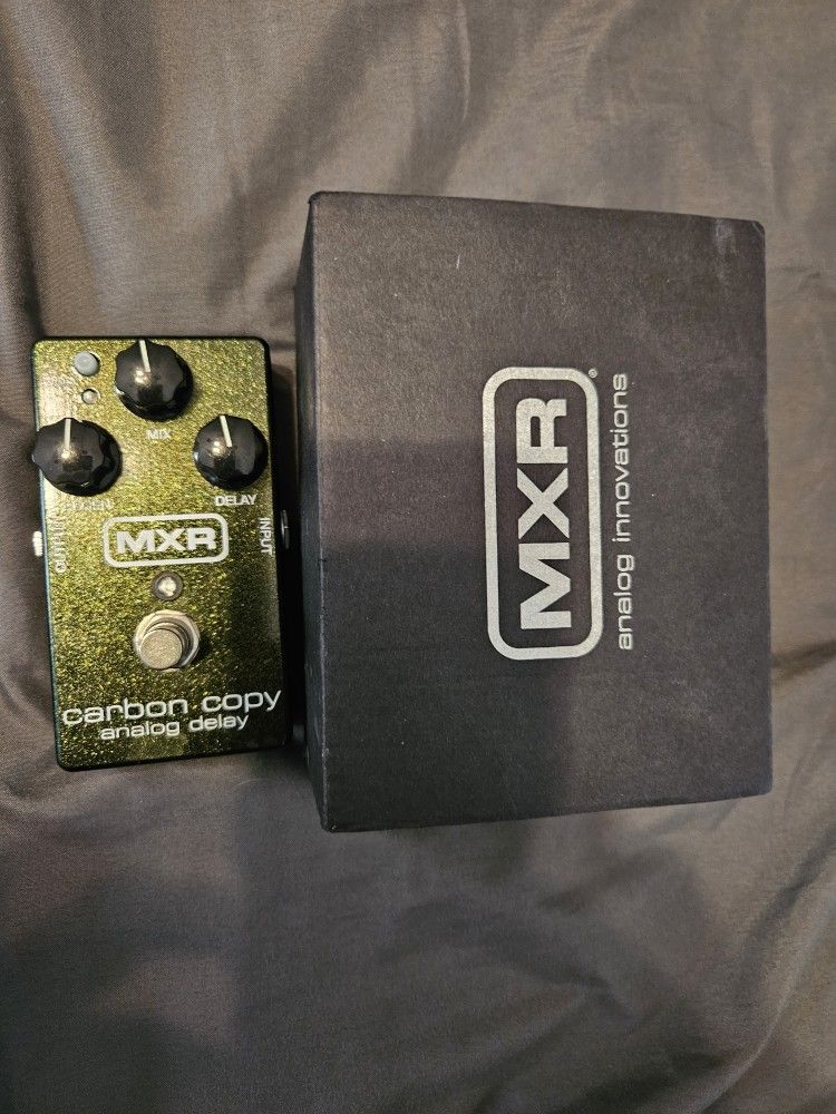 Mxr Carbon Copy Delay Pedal