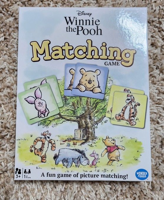 Winnie The Pooh Matching Game (New)