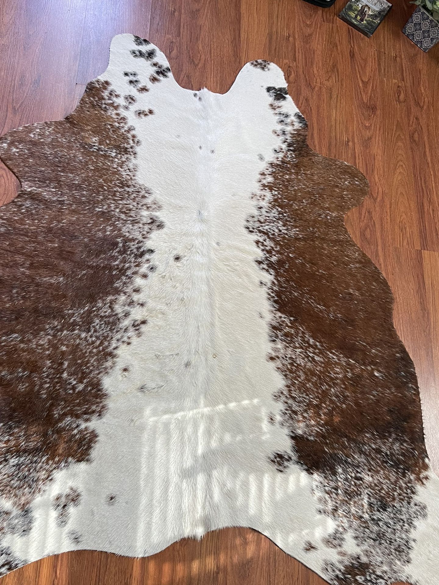 Authentic Cow Skin Rug (Handmade In TX)