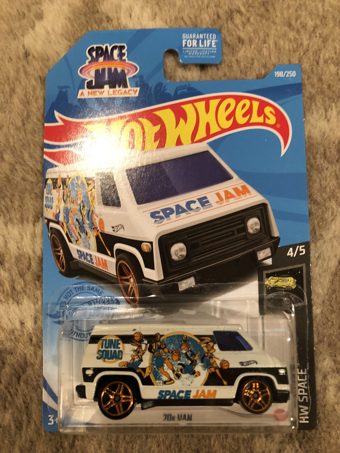 Hot wheels number 198 space jam 70s van