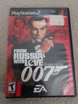 From Russia With Love 007 PS2