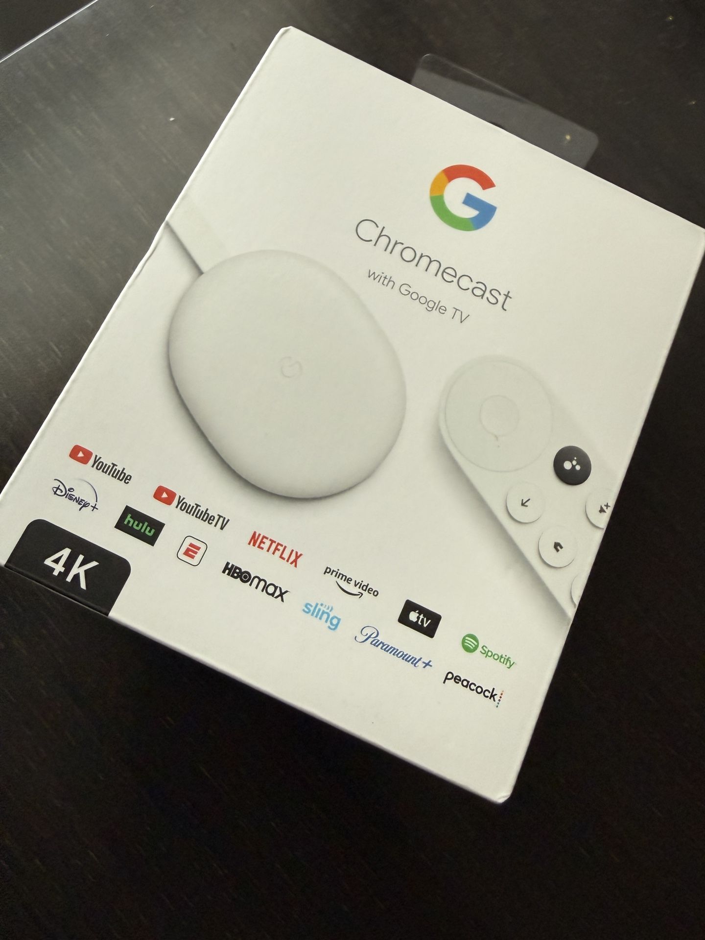 Brand New Google Chromecast With Google TV 4K