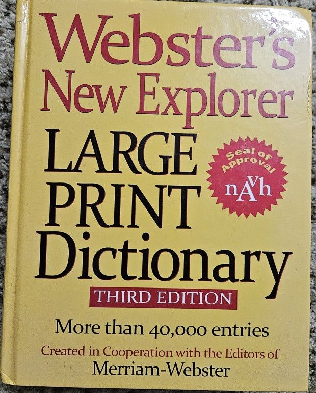 Webster Dictionary