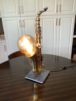 Alto Vantage Saxophone Art Lamp