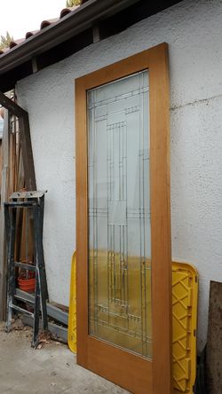 30x80 interior oak door