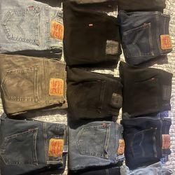 Mens Levi Jeans