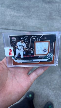 Cal Raleigh Topps Now /25 USED Base Relic