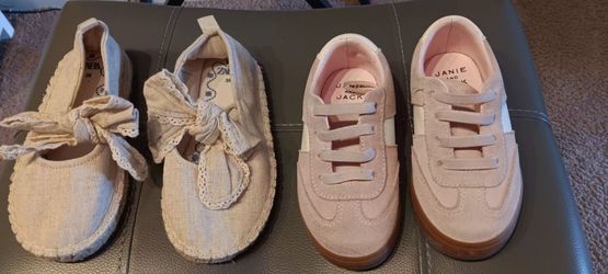 1 Pair of Kid Zara Shoes & 1 Pair of Janie & Jack Sneakers