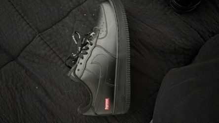 Supreme black af1
